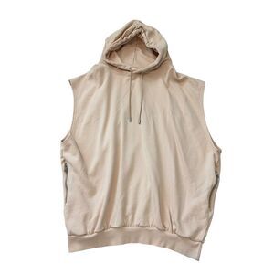 Acne Studios Oversized Sleeveless Hoodie in Pale Pink Size XS / Fits like L-XL